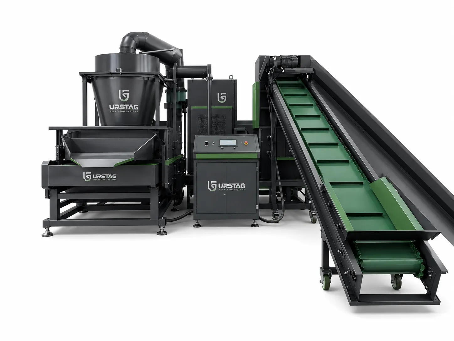 Granulator umed sârmă cupru wet type cu sistem de separare umedă