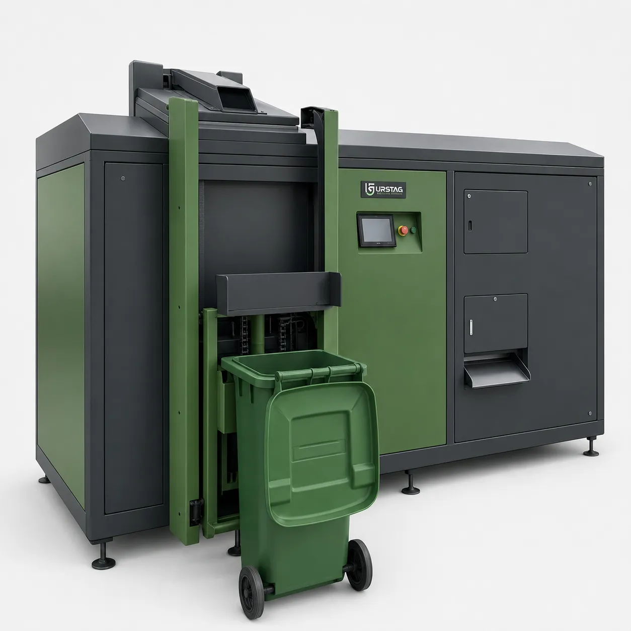 Compostator deșeuri organice restaurant 1000 kg pentru food service