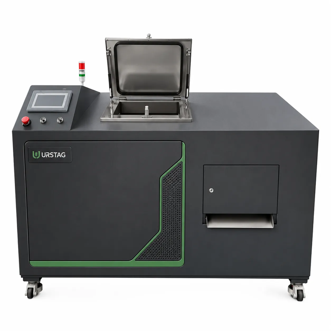 Compostator automat deșeuri alimentare cu control complet automatizat