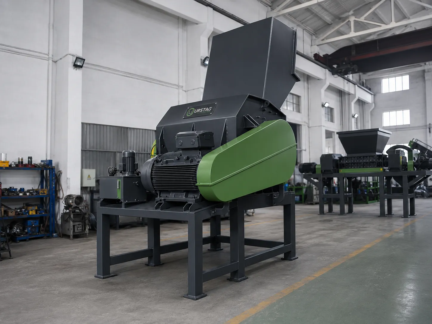 Shredder cu ciocane pentru metale, mărunțire prin impact a fierului vechi